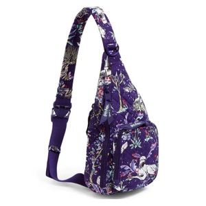 NWT Vera Bradley Harry Potter Forbidden Forest Mini Sling Backpack Bag